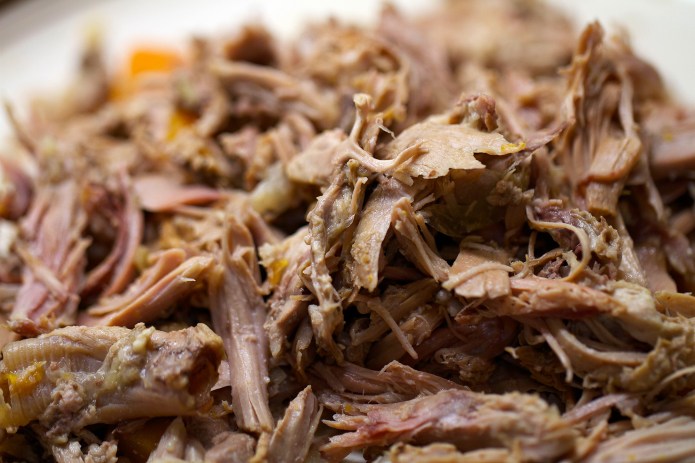 shredded duck