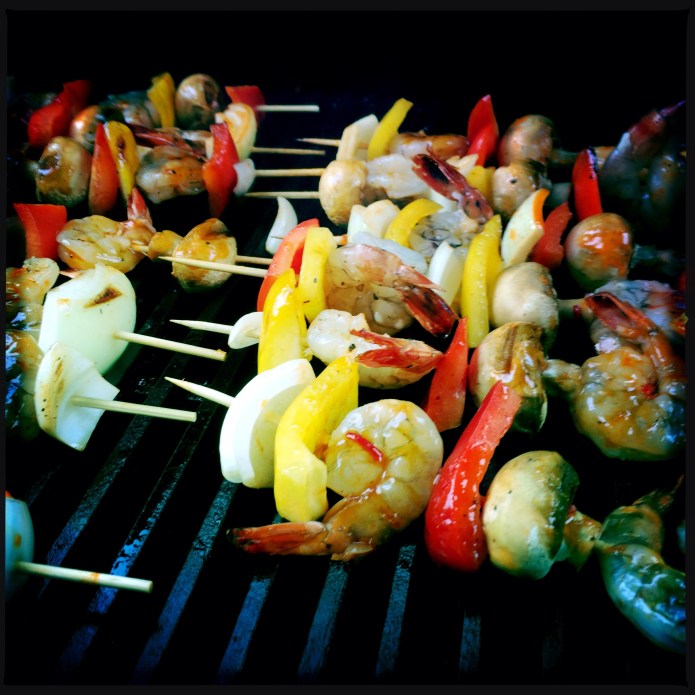 bbq prawns